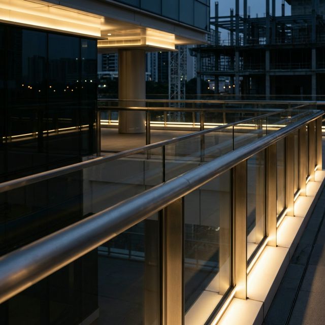 Railings and balustrades works by Jater International